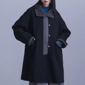 Stylish Trend Fashion Women's Cute Casual Grey Coat for Winter